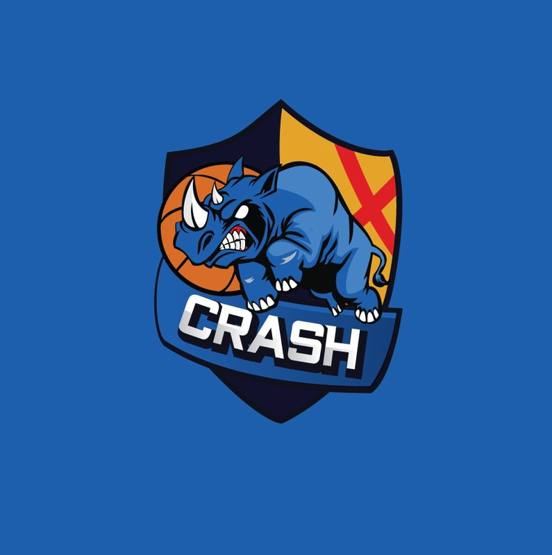 Crash (Basketball team) logo designistaeg