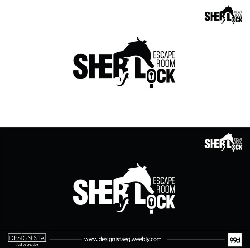 Sherlock Escape room logo designistaeg